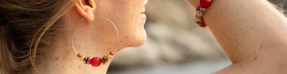 Boucles d'oreilles créoles